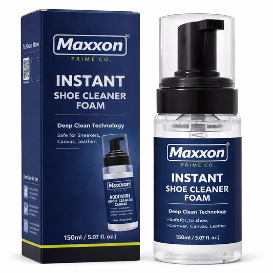 Maxxon Instant Shoe Cleaner Foam – Sneaker & White Shoe Cleaner